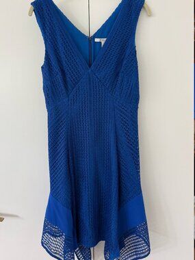 Derek Lam Crosby Royal Blue Cut Out Dress